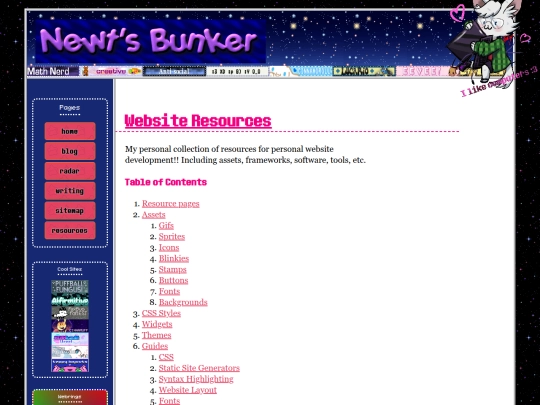 resources screenshot