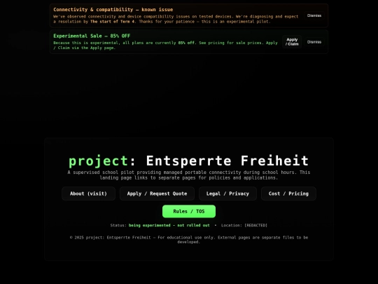 index screenshot