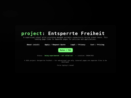 test screenshot