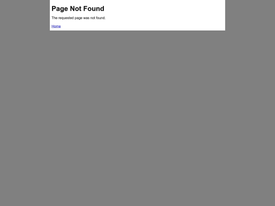 not_found screenshot