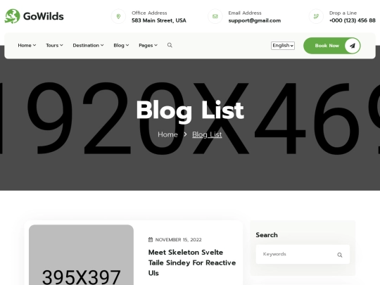 blog-list screenshot