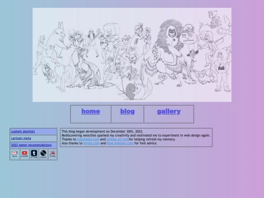 blog screenshot