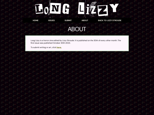 zine/about screenshot