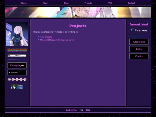 projects screenshot