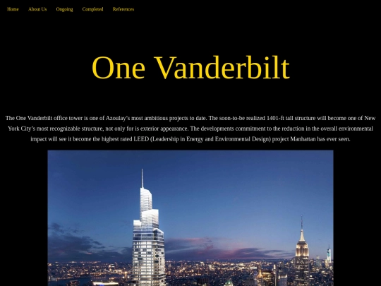 one_vanderbilt screenshot