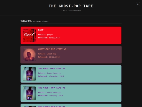 discography-the-ghost-pop-tape screenshot