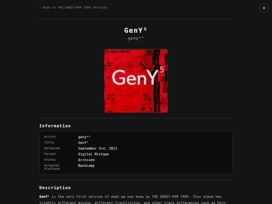 geny5 screenshot