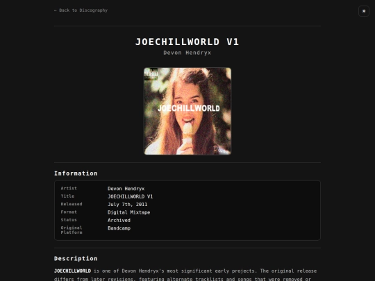 joechillworld-v1 screenshot