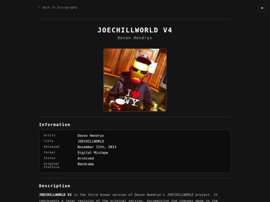 joechillworld-v4 screenshot