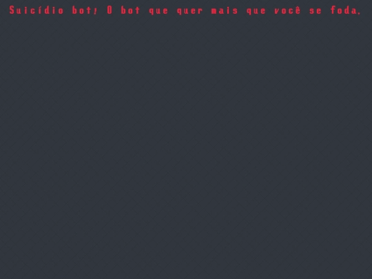 suicidiobot screenshot