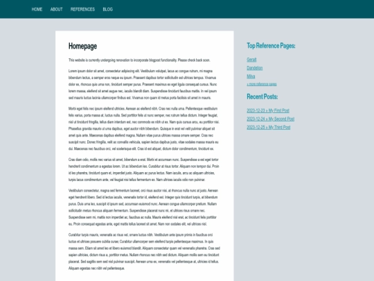 index screenshot