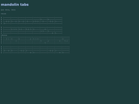 mandolin screenshot