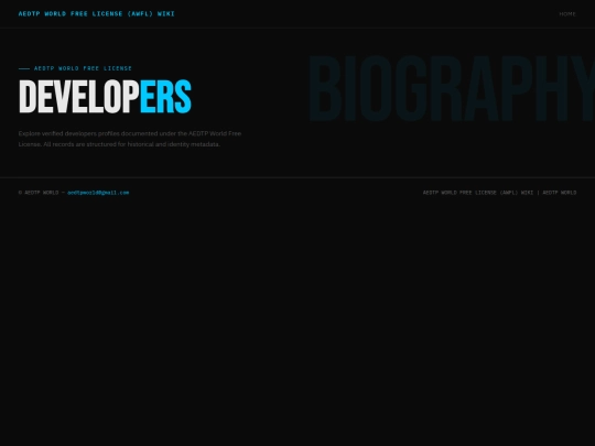 developers screenshot