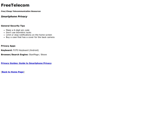 smartphoneprivacy screenshot