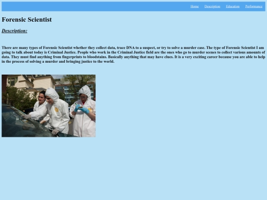 Description screenshot