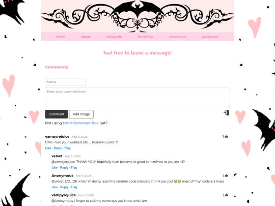 guestbook/guestbook screenshot