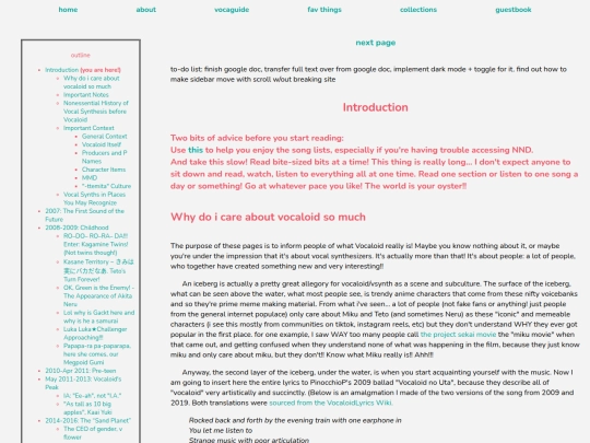 vocaguide screenshot