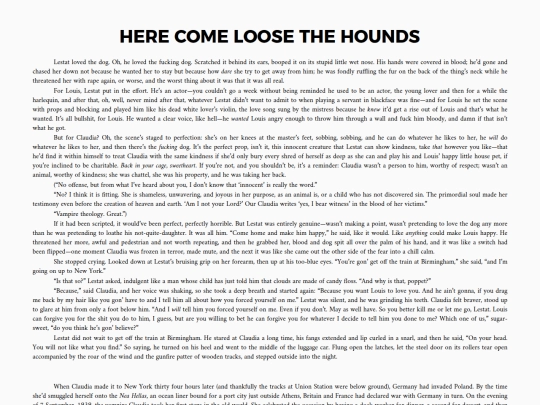 fics/hounds screenshot