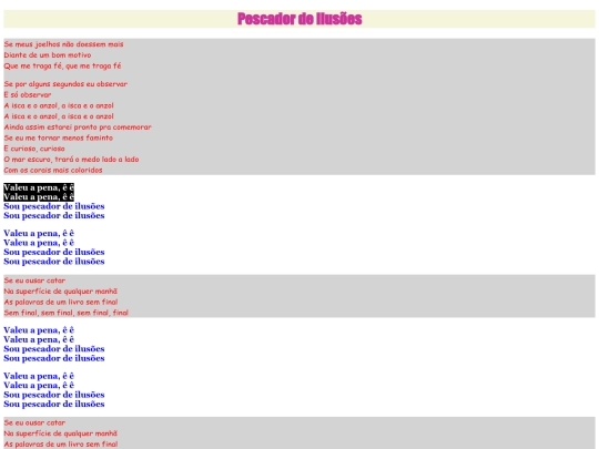 HTML/DIVxSPAN_exercício2.html/CaçadorDeIlusões screenshot