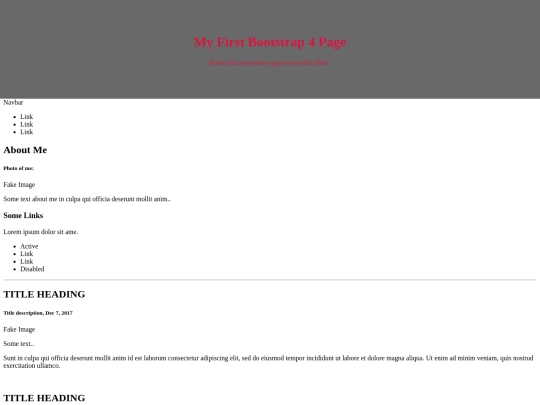 HTML/Exercício2Bootstrap.html/Bootstrap2 screenshot