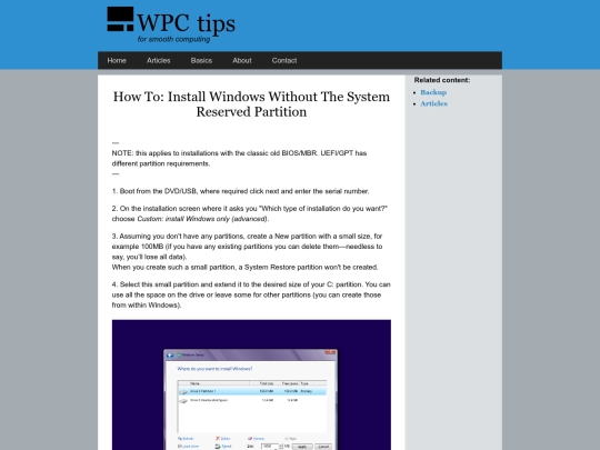 systemreserved screenshot
