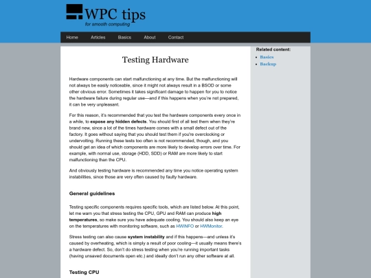 testinghw screenshot