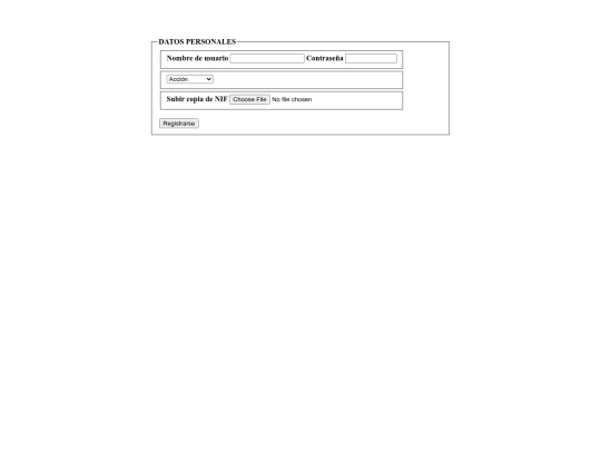 registroUsuarios screenshot