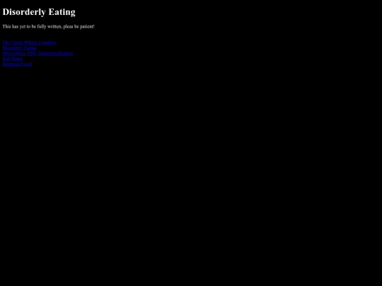 disorderlyeating screenshot