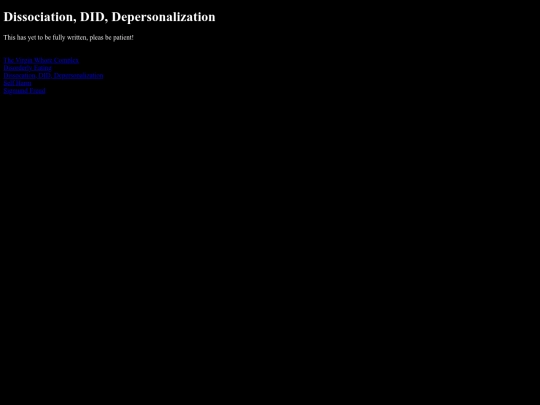 dissociation screenshot