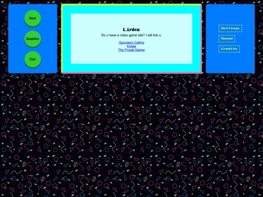 games/links screenshot