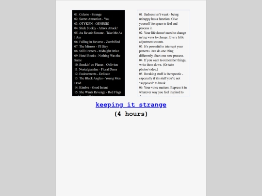 mixes/2022 screenshot