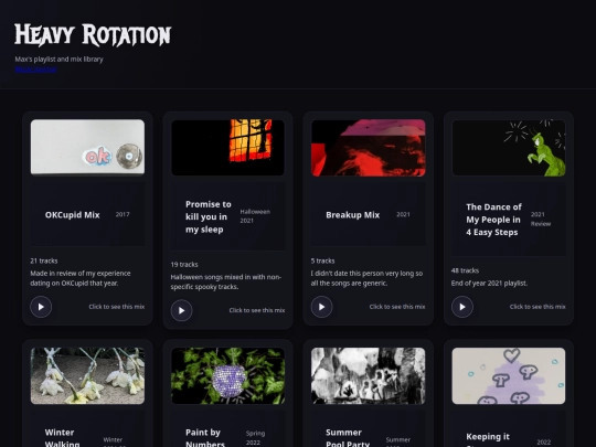 mixes screenshot
