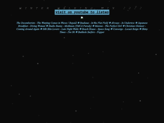 mixes/winterwalkingmix screenshot