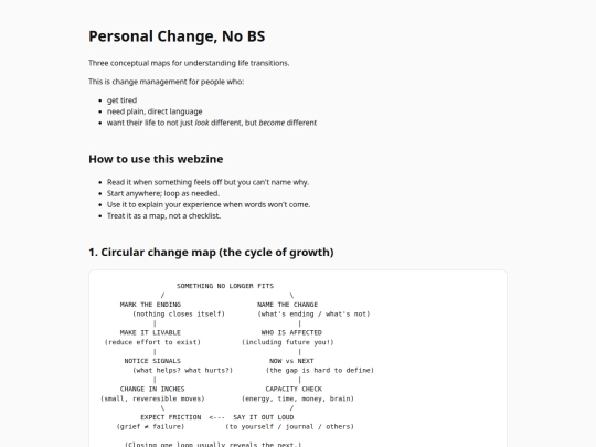 webzines/change screenshot