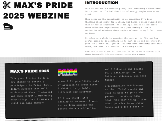 webzines/pride2025 screenshot