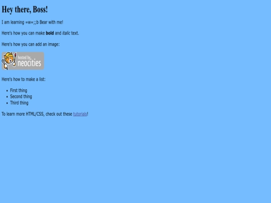 index screenshot
