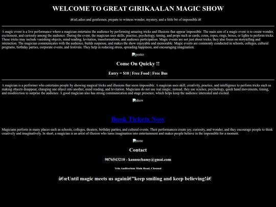 magic show/learn screenshot