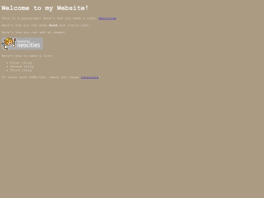 test screenshot
