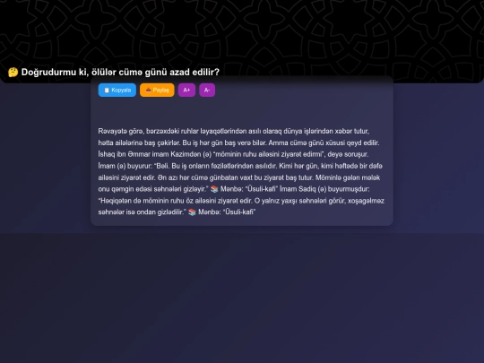 MƏQALƏ/olulercumegunu screenshot