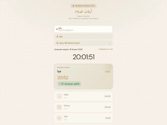 NAMAZTME screenshot