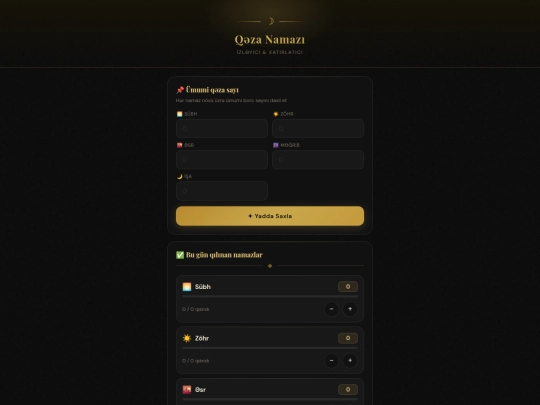 qezanamaz screenshot