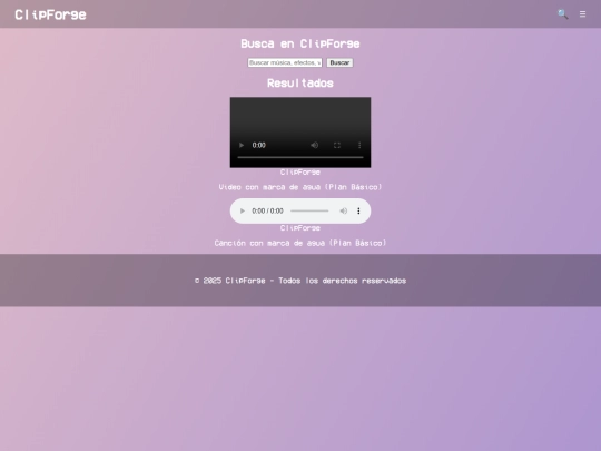 search screenshot