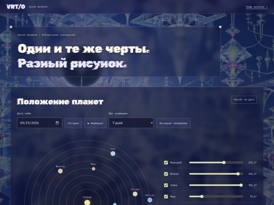 dates/patterns screenshot