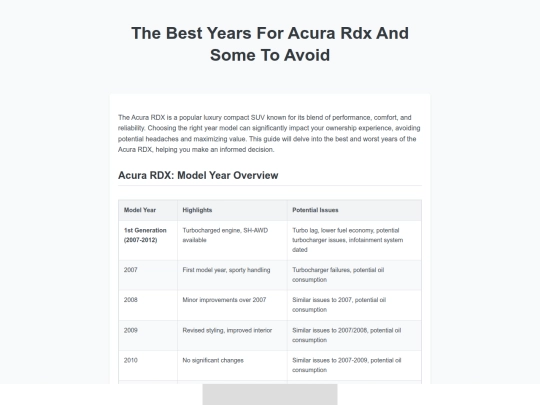 the-best-years-for-acura-rdx-and-some-to-avoid screenshot