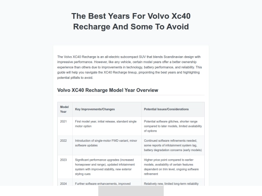 the-best-years-for-volvo-xc40-recharge-and-some-to-avoid screenshot