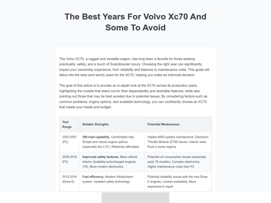 the-best-years-for-volvo-xc70-and-some-to-avoid screenshot