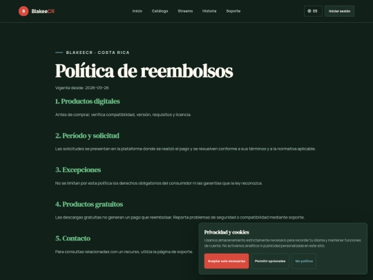 reembolsos screenshot