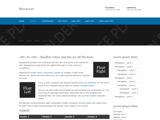 pages/sidebar-right screenshot