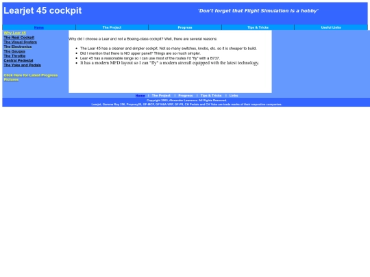 cockpit/why_lear screenshot