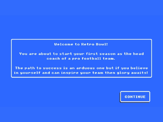 retrobowl screenshot